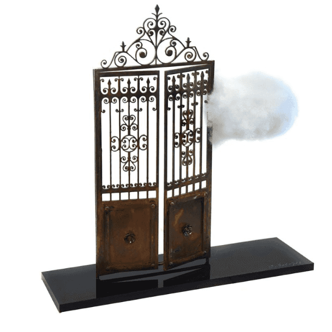 Stelios Gavalas door sculpture - 3.