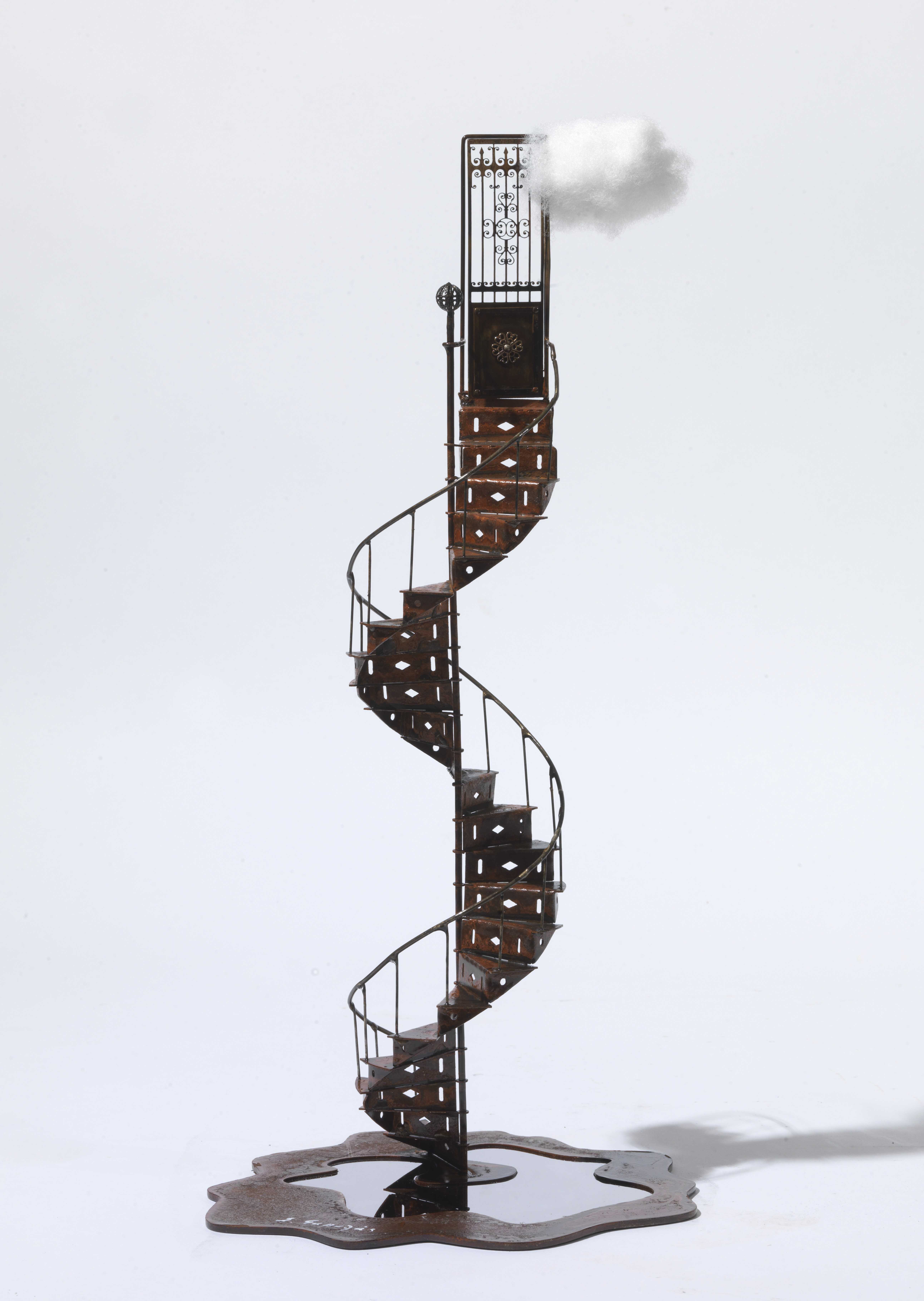 Stelios Gavalas Utopia sculptures. Elegant ladders and staircases - 12.