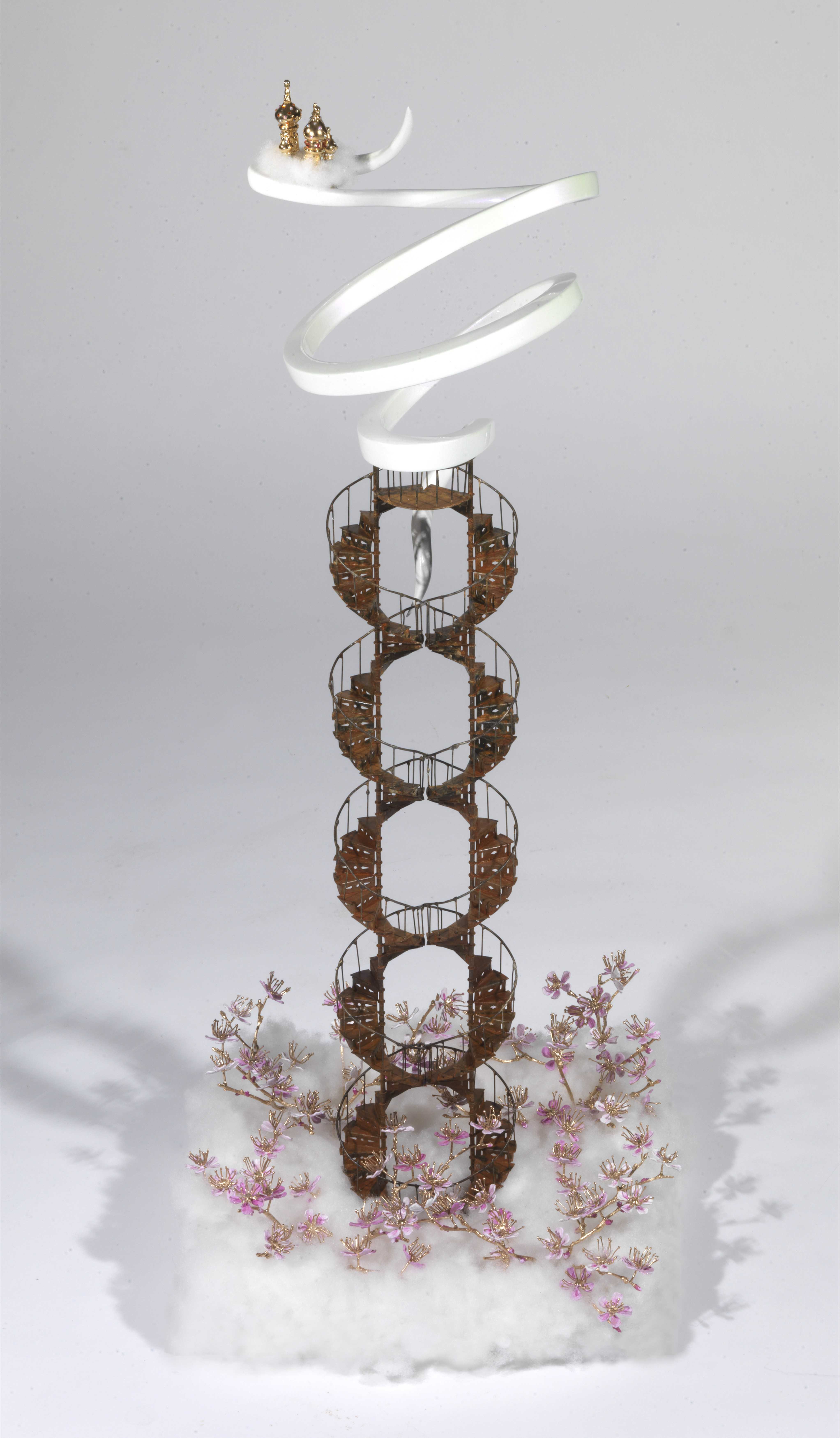 Stelios Gavalas Utopia sculptures. Elegant ladders and staircases - 17.