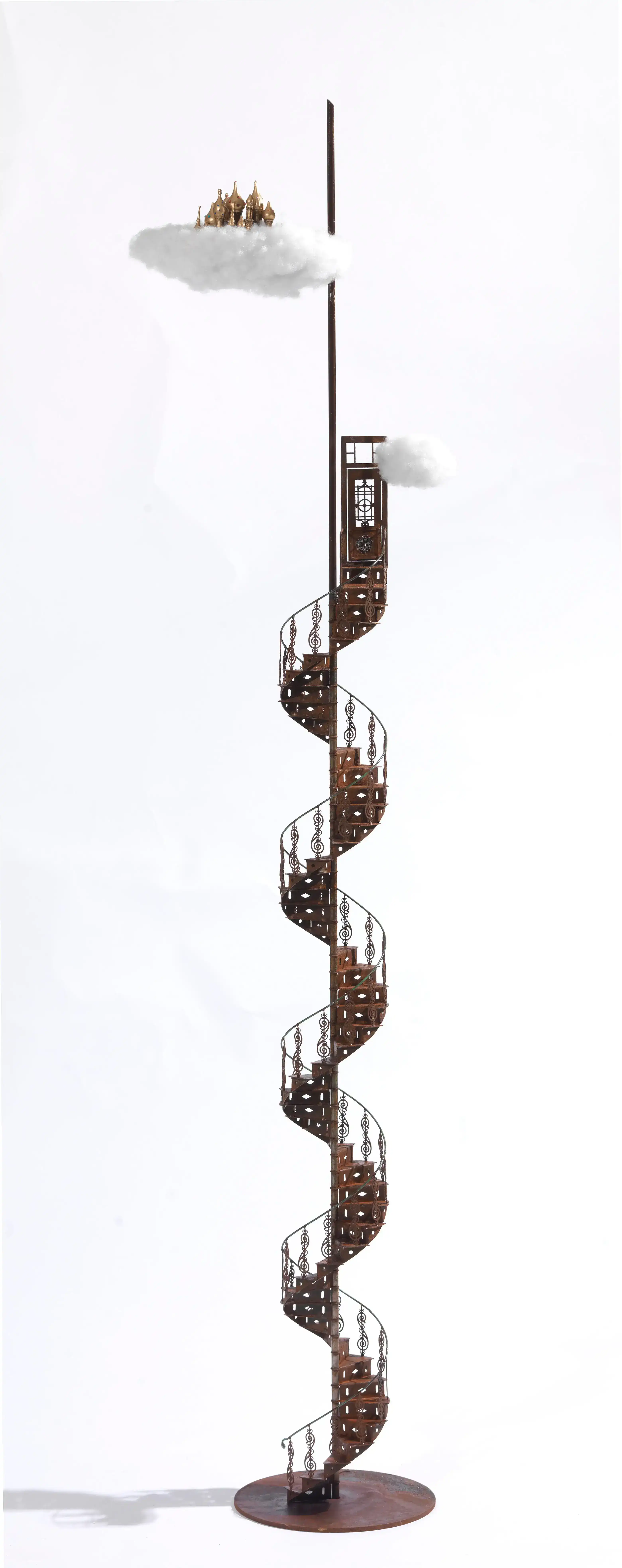 Stelios Gavalas Utopia sculptures. Elegant ladders and staircases - 10.
