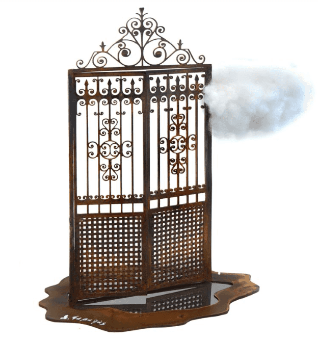 Stelios Gavalas door sculpture - 2.