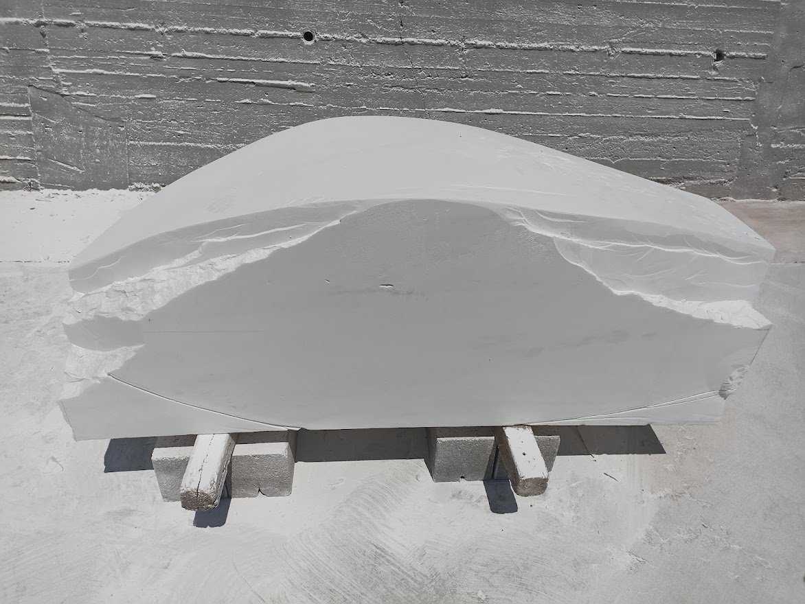 Stelios Gavalas marble sculpture at Ripesi - 11.