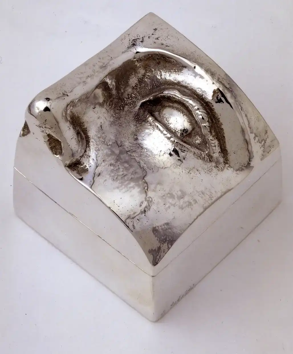 Stelios Gavalas aluminium box sculpture of Antinous - 7