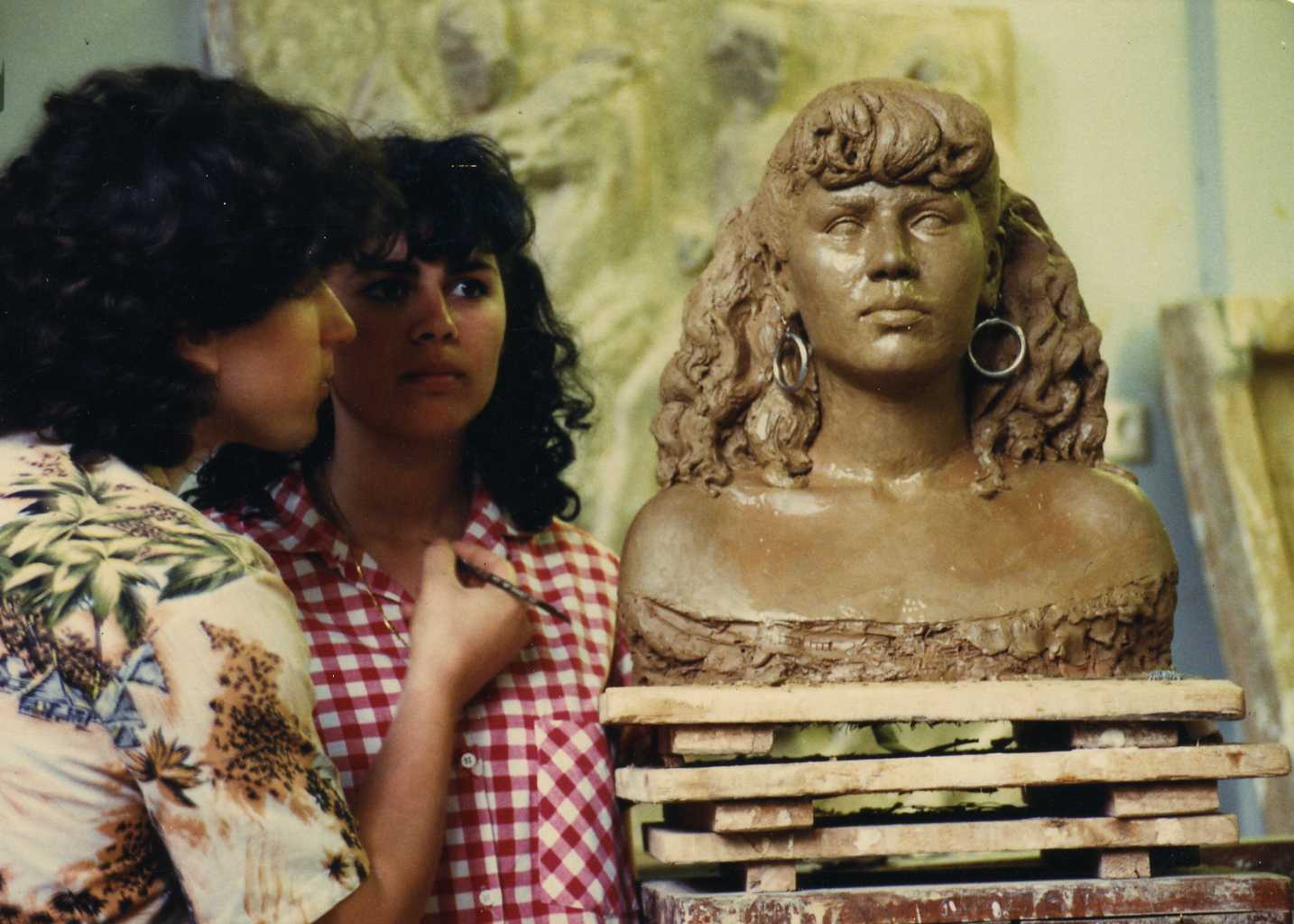 Stelios Gavalas sculpture of 'My Wife', created during university. - 2.
