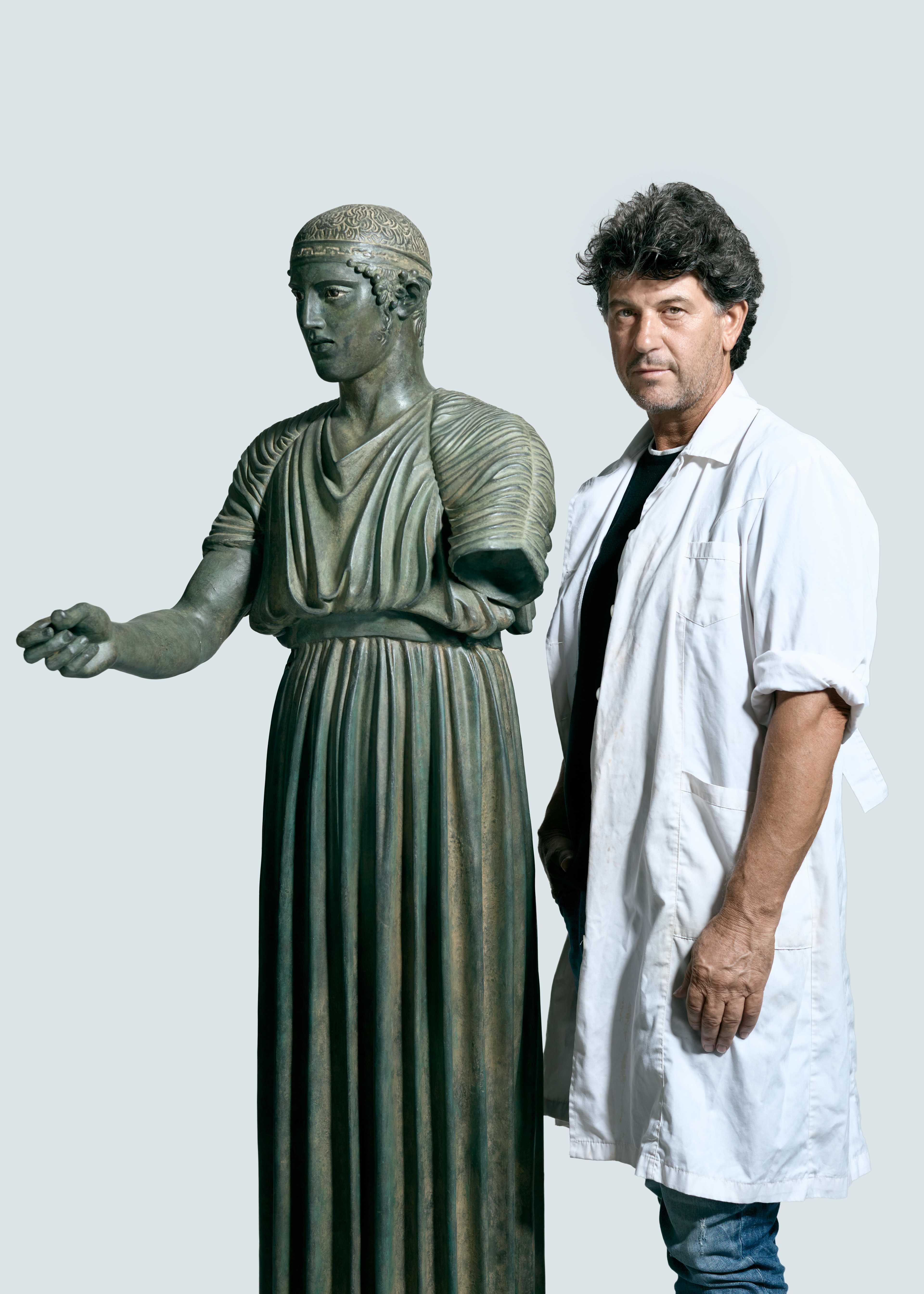 Patina of Charioteer of Delphi(Heniokhos) from Stelios Gavalas - 4