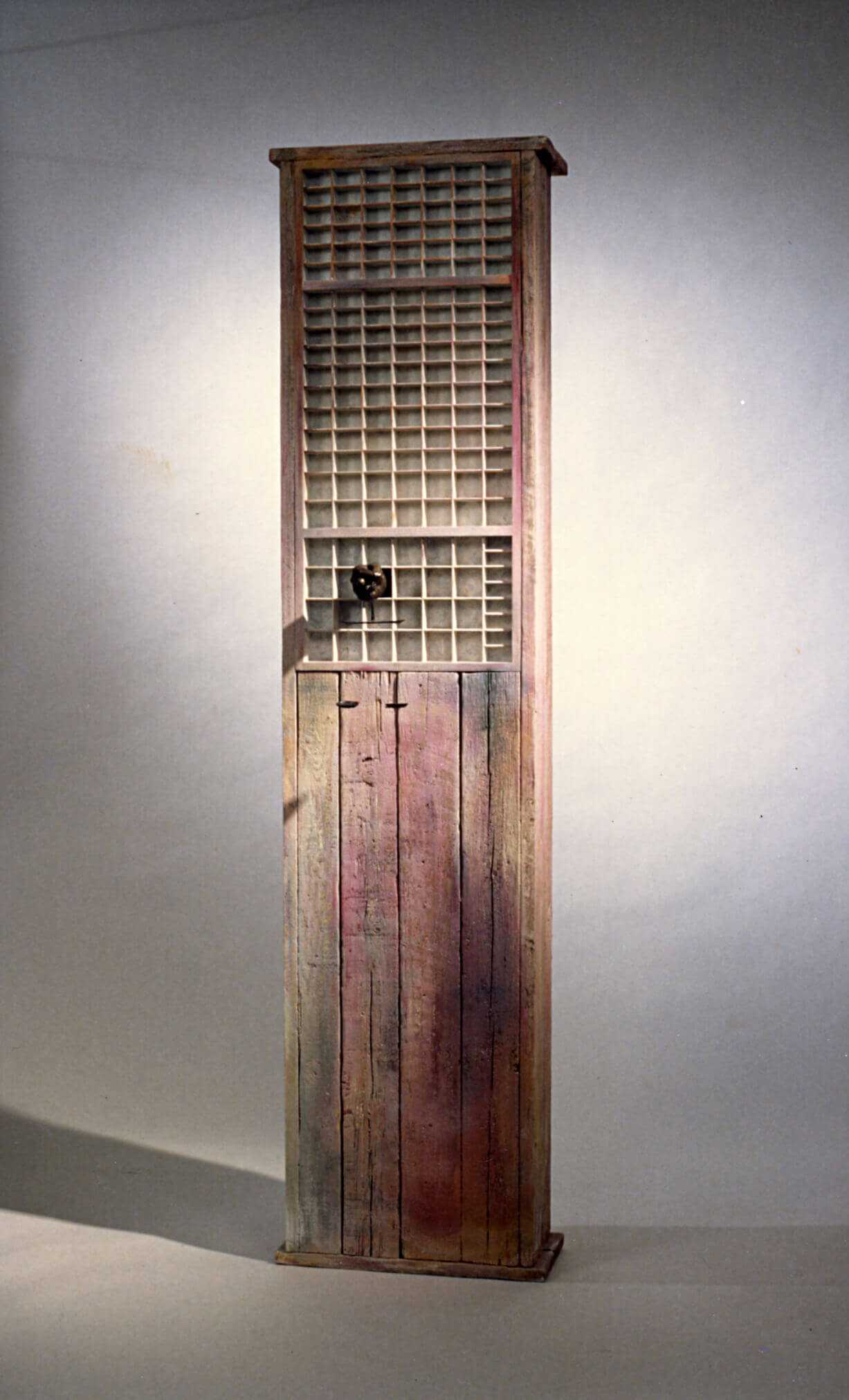 Stelios Gavalas 1992-1994 sculptures. Made with wood and ceramics - 8.