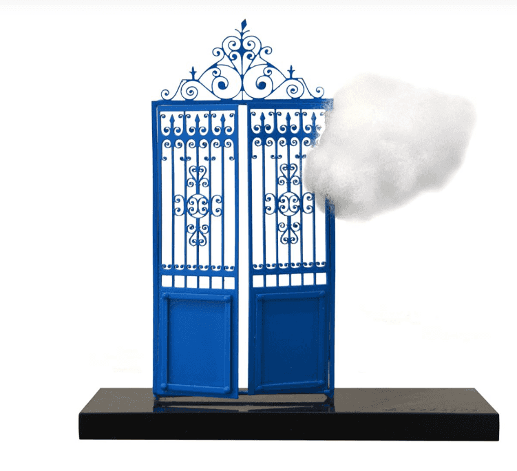 Stelios Gavalas door sculpture - 1.