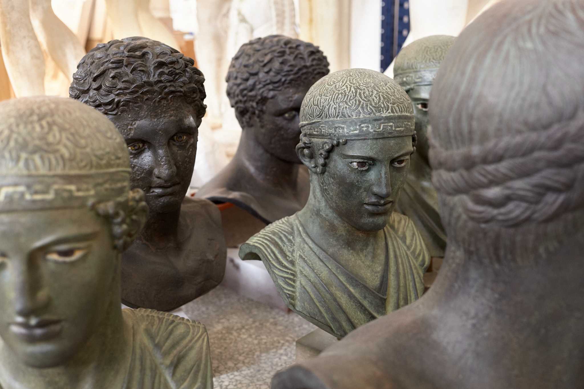 Patina of Charioteer of Delphi(Heniokhos) from Stelios Gavalas - 2