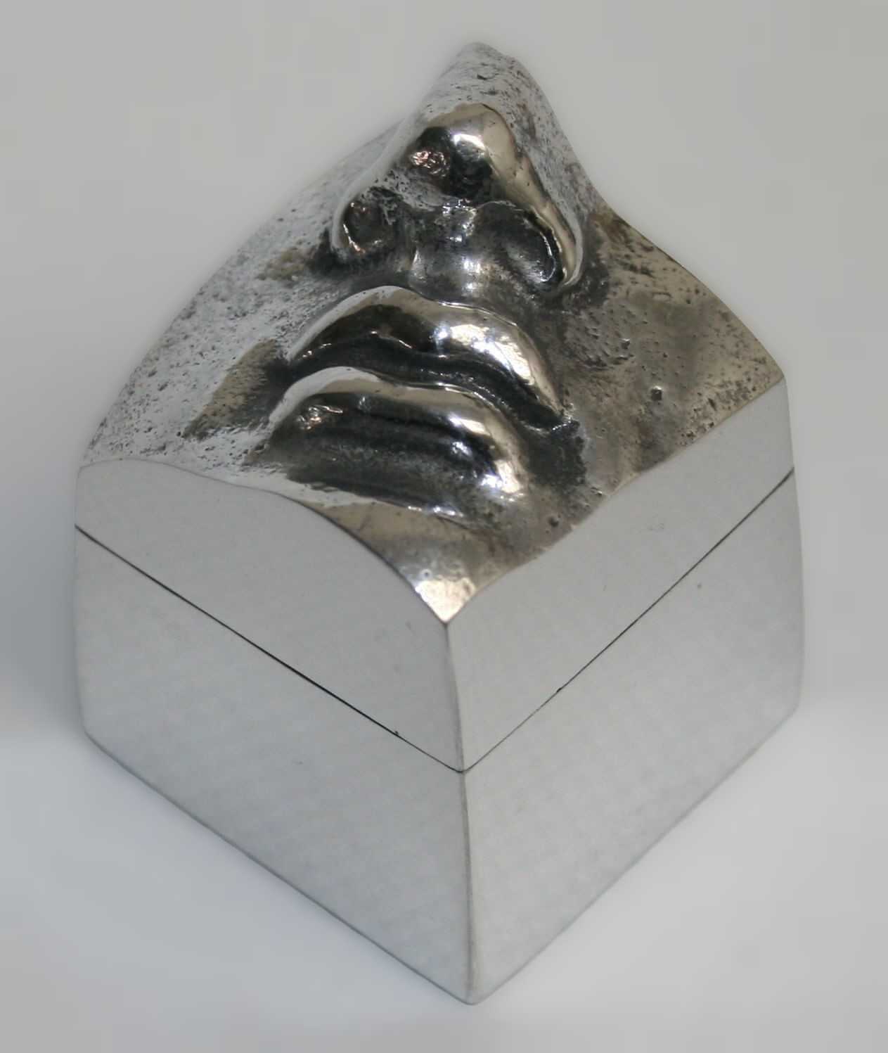Stelios Gavalas aluminium box sculpture of Antinous - 9