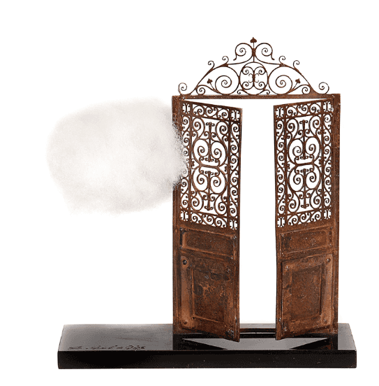 Stelios Gavalas door sculpture - 2.