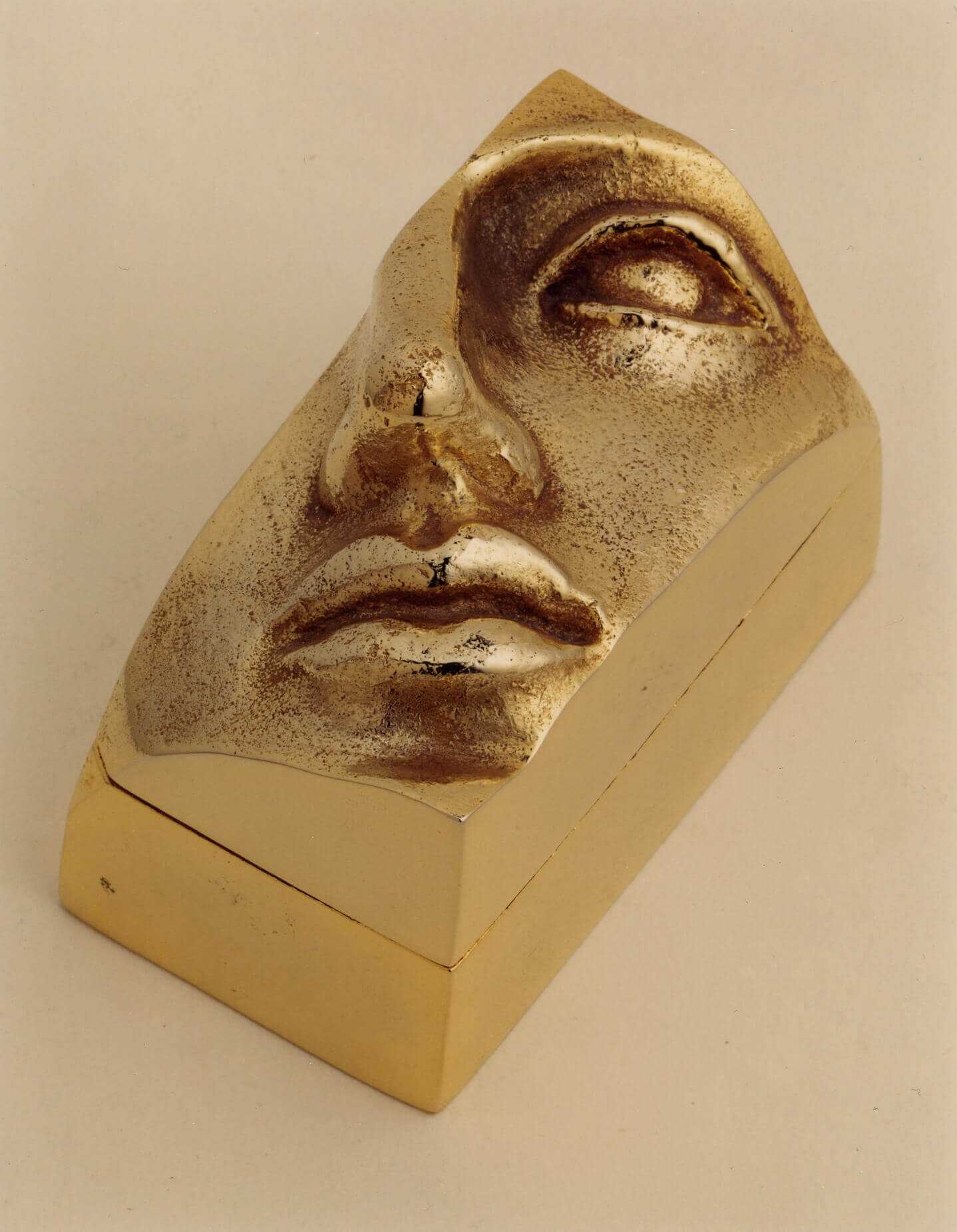 Stelios Gavalas aluminium box sculpture of Antinous - 8